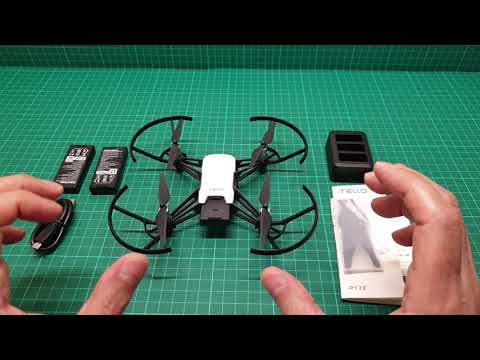 dji Ryze tello boost combo drone unboxing