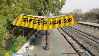 preview picture of video 'मन्दसौर | Mandsaur| Mandsaur city | Railway Station'