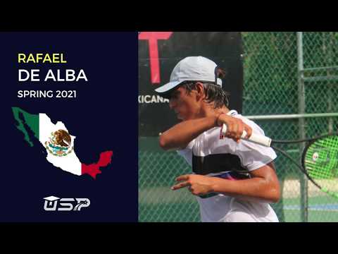 Rafael De Alba  -  Tennis Recruiting Video  - Spring 2021