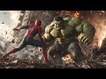 Hulk Vs Spider Man The Fight
