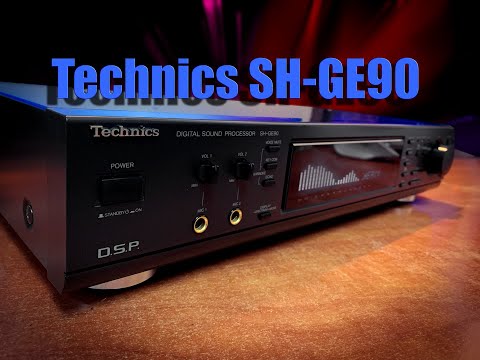 Technics SH-GE90 🌈RaRe🌈 Vintage Stereo Digital DSP Equalizer image 6