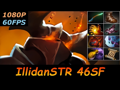 Dota 2 F5.IllidanSTR 46SF Chaos Knight Pro Top MMR 19 Kills Ranked Full Gameplay