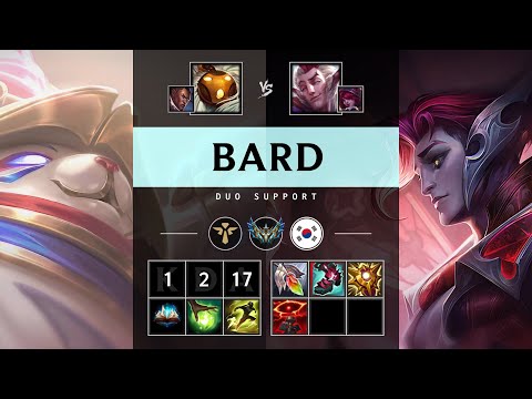 Bard Support vs Rakan - KR Challenger Patch 25.14