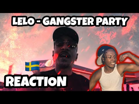 AMERICAN REACTS TO SWEDISH DRILL RAP! Lelo - Gangster Party (ENGLISH SUBTITLES)