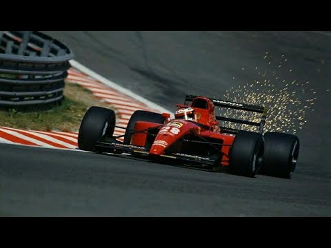 Jean Alesi Onboard with Ferrari F1 643 at Spa Francorchamps