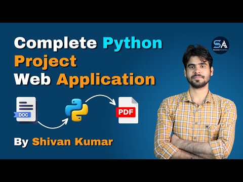 How To Convert Word Document File To Pdf Using Python Python Project Complete Tutorial Python