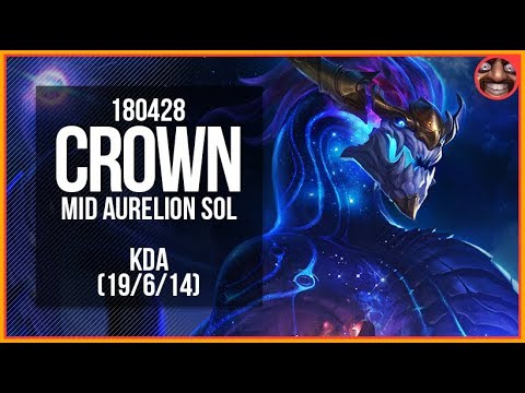 935. Crown - 아우렐리온 솔 하이라이트 / Aurelion Sol Highlights