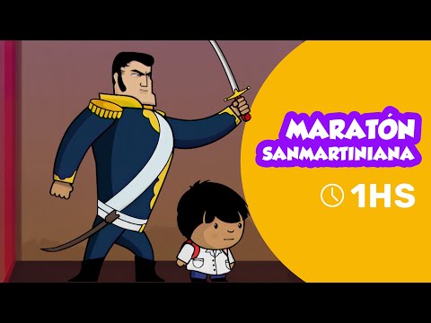Zamba recorre la vida de San Martín ⚔️ | Maratón de historia argentina | Mundo Zamba