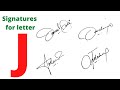 J signature  J Signature style  Signature sty;e of my name J  Alphabet J