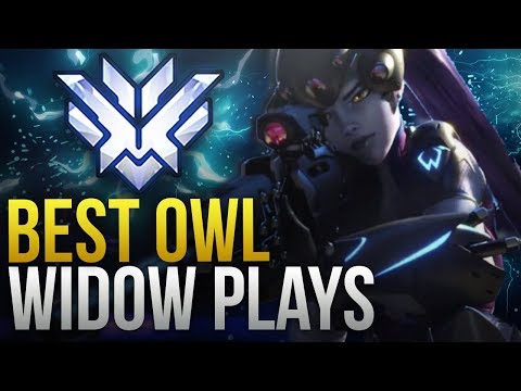 Best Overwatch League Widowmaker Plays - Overwatch Montage