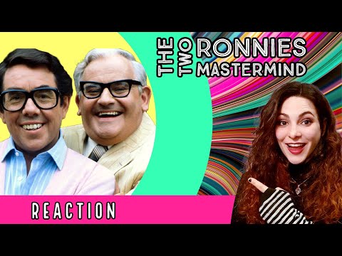 American Reacts - The TWO RONNIES - Mastermind