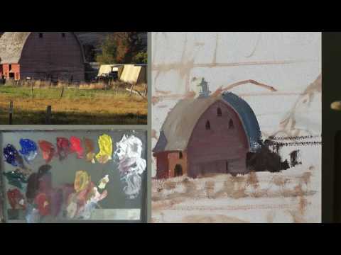 Josh Clare Paints the Rural Landscape