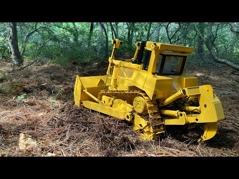 Riesiger RC-Bulldozer Rc4wd 1/14 Bulldozer, erster Lauf! Hydraulischer Bulldozer