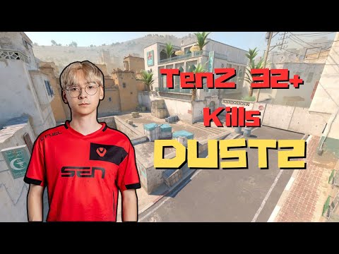 DUST2! TENZ 32+ KILLS  COMPETITIVE RANKED POV GAMEPLAY [Full Match VOD]