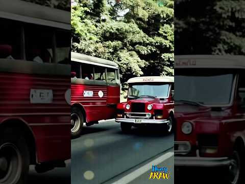 Vintage BLTB Bus, 1969-1979. Reimagined scene from an old photograph. #NoongAraw #SilangCavite