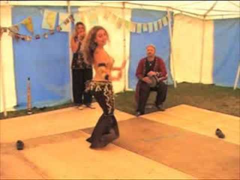 Drum Camp 08 - Darabuka, Sax & Stick Dance - Chas, Maren, Carmen