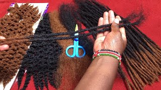 I did as Requested#instant#dreadlocks #kinkyhair How To Make @JANEILHAIRCOLLECTION