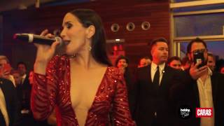 Natalia Oreiro  canta Gilda en la Gala de Caras