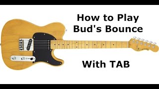 How to Play Bud's Bounce with TAB