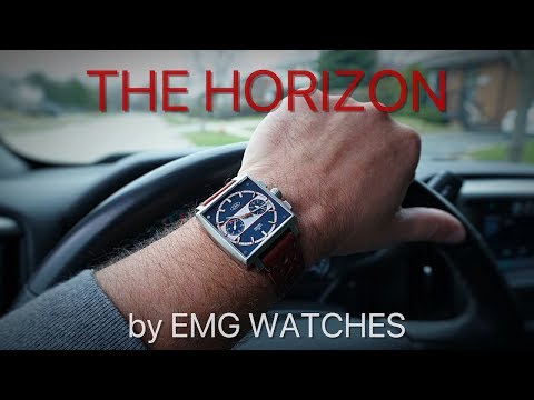 EMG Horizon - Vintage Inspired Square Chronograph