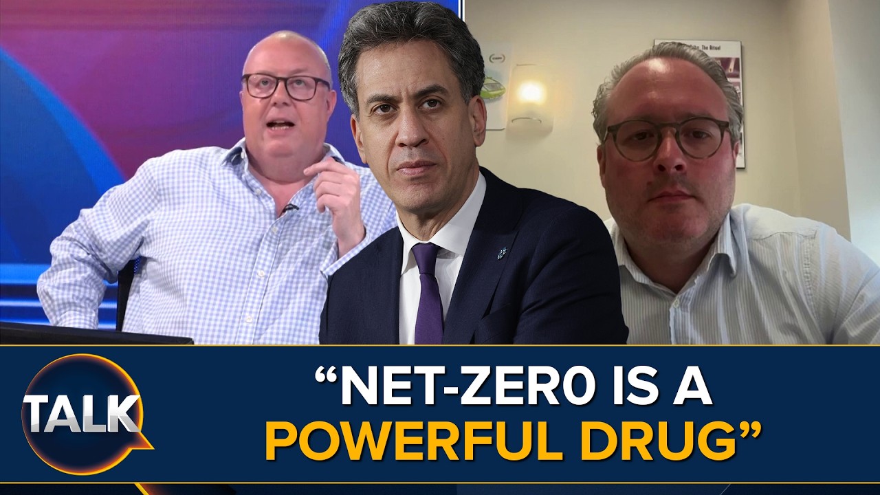 Video: TalkTV interview examines Ed Miliband North Sea policy and net zero consistency
