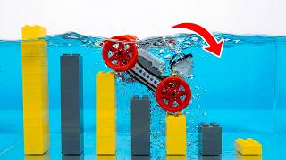 LEGO Underwater Driving Test vs Climb Obstacles | Smart Lego