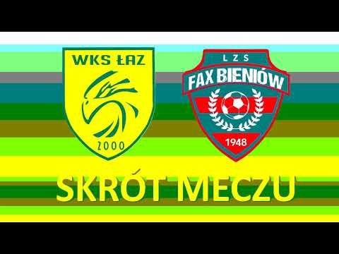 Skrót meczu WKS Łaz - Fax Bieniów 5:3 (3:1)