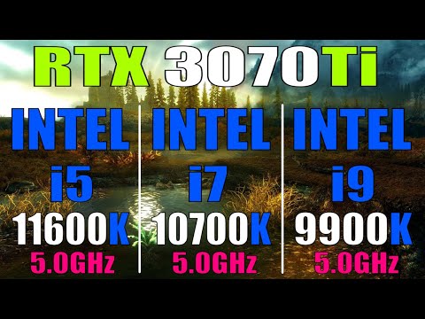 INTEL i5 11600K vs INTEL i7 10700K vs INTEL i9 9900K || RTX 3070Ti || PC GAMES TEST ||