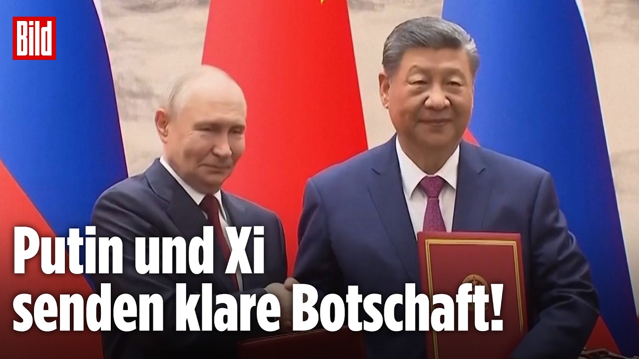 Putin in China: Schurken-Gipfel kurz nach Treffen von Donald Trump und Xi Jinping