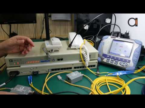 16 E1 PDH Fiber Optical Multiplexer - RJ-48C 120ohm port version