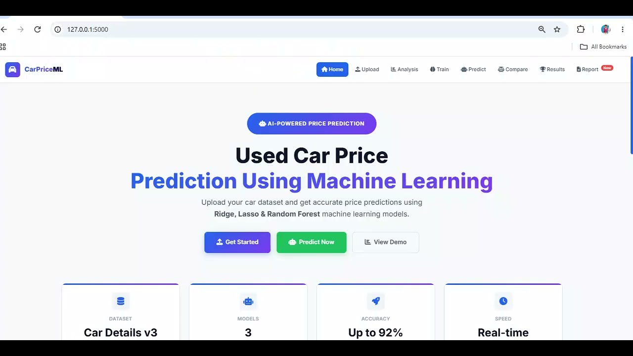Used Car Price Prediction Using Machine Learning