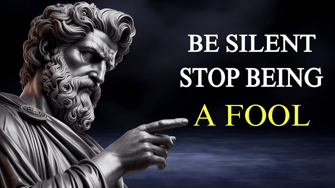 10 Traits of People Who Speak Less  |  STOICISM