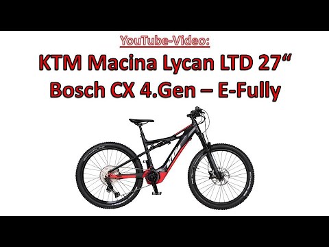 KTM Macina Lycan LTD 27“ E-Fully - Schnellvorstellung