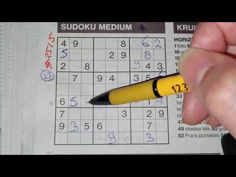 14th week Lockdown! (#2515) Medium Sudoku puzzle. 03-23-2021