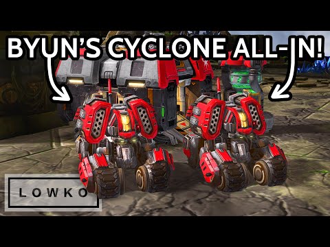 Solar gets TERRAN RUSHED REPEATEDLY by ByuN! (StarCraft 2)