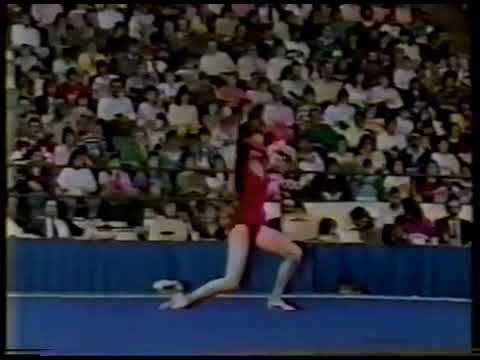 Beata Storczer 🇭🇺 FX 9.863 1988 American Cup Finals