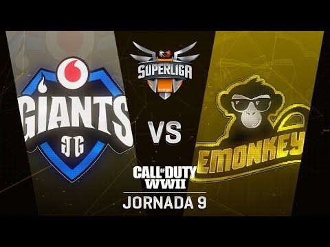 VODAFONE GIANTS VS EMONKEYZ - SUPERLIGA ORANGE COD - JORNADA 9 - #SuperligaOrangeCOD9