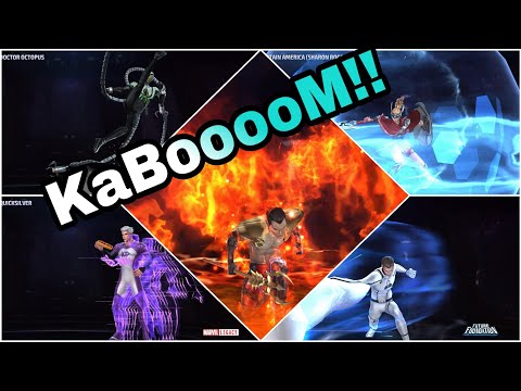 My Top 5 Clears For Proxima Stage 99! -Marvel Future Fight (mff)