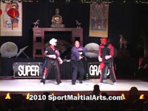 Willie Hicks v Jason Holmes - Men's sparring semi-finals - 2009 NBL Supergrands