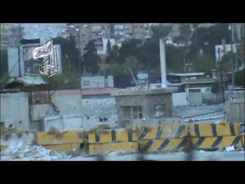 رصد واستطلاع كتيبة أنصار الحق لمنطقة كراج العباسيين في مدينة دمشق