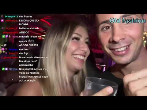 LucaKingM makes out at a nightclub in Milan