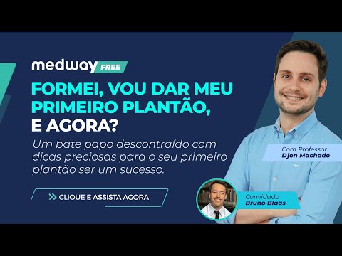 Formei e vou dar meu primeiro plantão: E Agora? | Bate-papo com Djon e Bruno Blaas! | AO VIVO