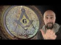 Making A Masonic Mirror With Gold Leaf