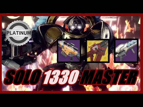 DOUBLE LOOT: Solo 1330 Master Nightfall W/Skyburner's Oath -Proving Grounds Destiny 2 (Boss Exploit)