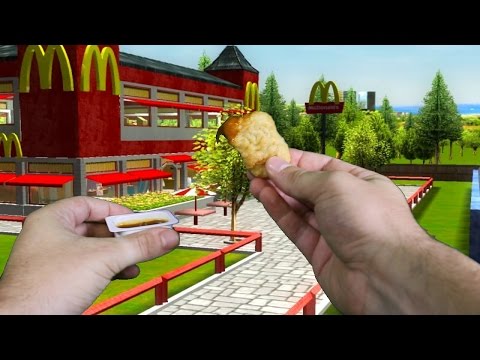 Realistic Minecraft -VISITING MCDONALDS IN REAL LIFE MINECRAFT!