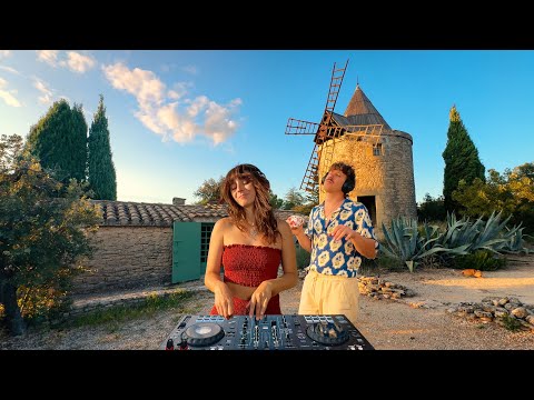 Chill House Music Mix - Relaxing Afternoon Sunset Windmill Picnic | Funky Afterwork DJ Set
