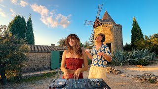 Chill House Music Mix - Relaxing Afternoon Sunset Windmill Picnic | Funky Afterwork DJ Set