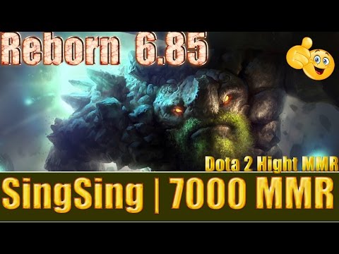 Dota 2 reborn 6 85 SingSing 7000 MMR  Tiny Ranked Match Gameplay!