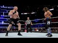 AJ Styles Vs Brock Lesnar Survivor Series 2017 Highlights HD