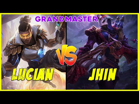 Lucian ADC vs Jhin - Grandmaster - Patch 12.2 - League of Legends Pro Player Replay